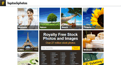 Desktop Screenshot of hqstockphotos.com
